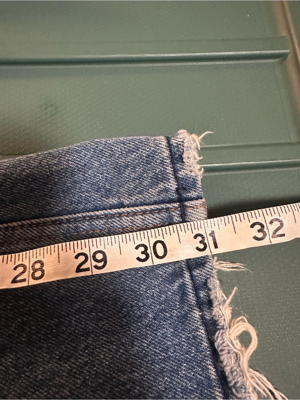 Abercrombie and fitch Annie high rise wide leg jeans distressed size 26 2R - Picture 5 of 7